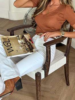 Джинсы клеш